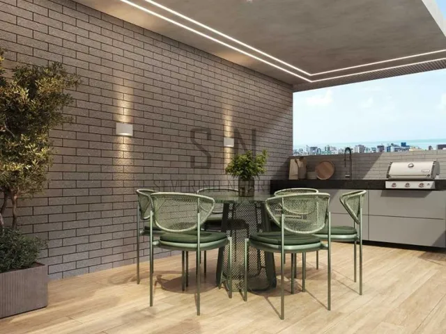Imagem 10: Apartamento À Venda Camboinha Cabedelo/Pb- 139,83M² 4 Suítes, 2 Vagas Duplas Área Lazer Completa