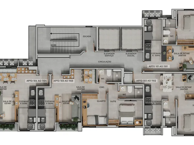 Imagem 11: Apartamento à venda em Recife, Parnamirim, com 2 quartos, 56,81m²