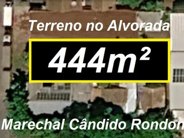 Imagem: Terreno de 444M² - 12M X 37M no Alvorada