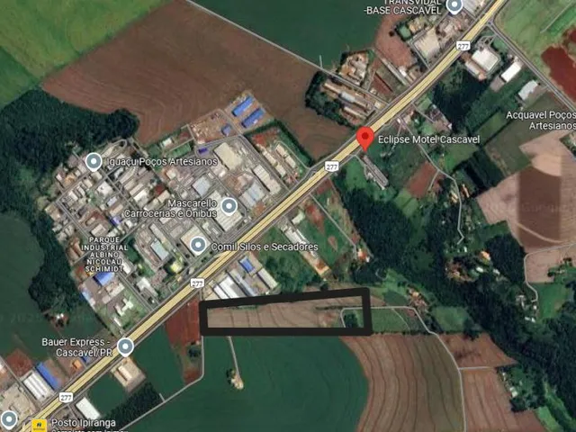Imagem: Área Rural e Industrial em Cascavel