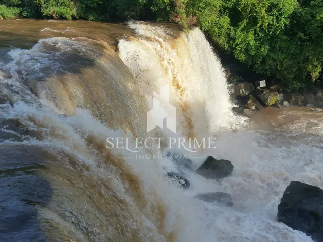 Imagem 2: Chácara de 22.900M com a Cachoeira da Usina de Toledo no Fundo Rio São Francisco