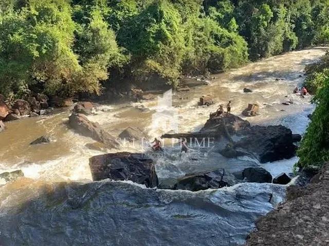 Imagem 6: Chácara de 22.900M com a Cachoeira da Usina de Toledo no Fundo Rio São Francisco