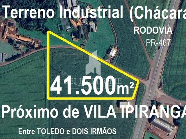 Imagem: Chácara Industrial 41.500M - 1,7 Alqueire