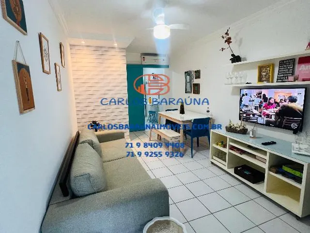Imagem 6: Apartamento 2/4 mobiliado térreo condomínio com piscina stella maris frente mar