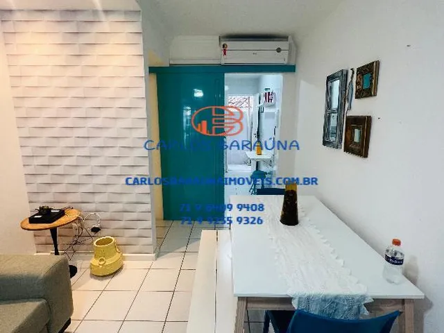 Imagem 3: Apartamento 2/4 mobiliado térreo condomínio com piscina stella maris frente mar