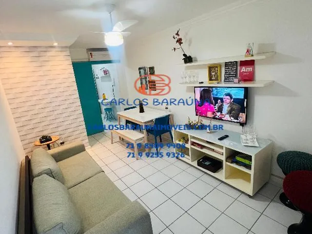 Imagem 4: Apartamento 2/4 mobiliado térreo condomínio com piscina stella maris frente mar