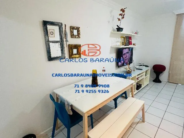 Imagem 5: Apartamento 2/4 mobiliado térreo condomínio com piscina stella maris frente mar