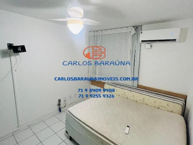 Imagem 2: Apartamento 2/4 mobiliado térreo condomínio com piscina stella maris frente mar