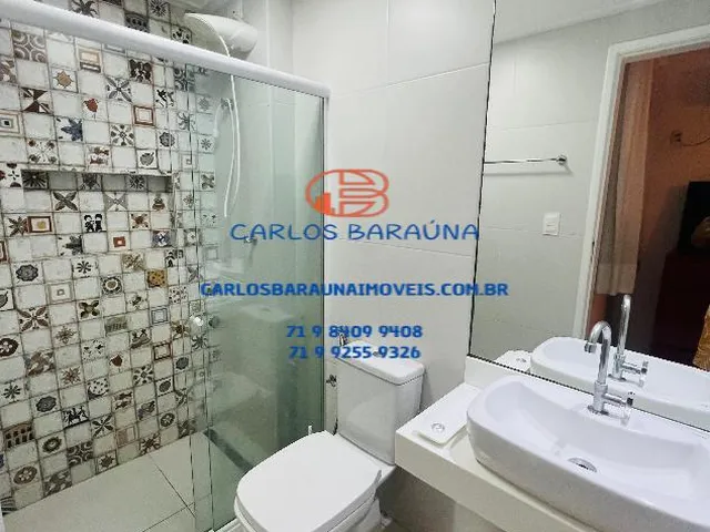 Imagem 9: Apartamento 2/4 mobiliado térreo condomínio com piscina stella maris frente mar