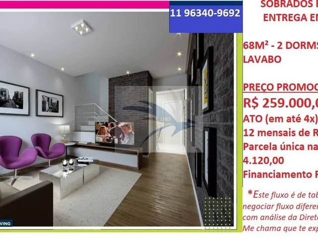 Imagem: Casas em Vilaggio 68M², 2 Dorms
