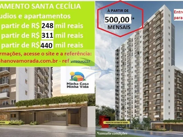Imagem: Apartamento Studio na santa Cecília