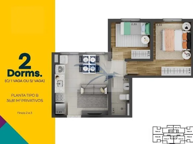 Imagem 5: Osasco,Sp-Apartamento em Construção