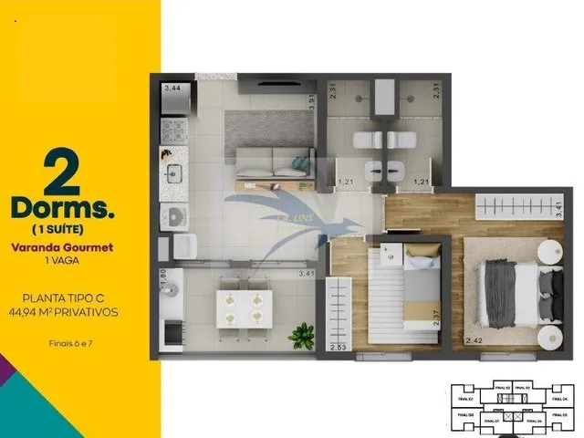 Imagem 14: Osasco,Sp-Apartamento em Construção