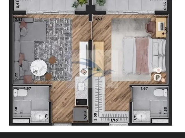 Imagem 9: Apartamento Studio no Bairro Campos Elíseos, Centro, Sp