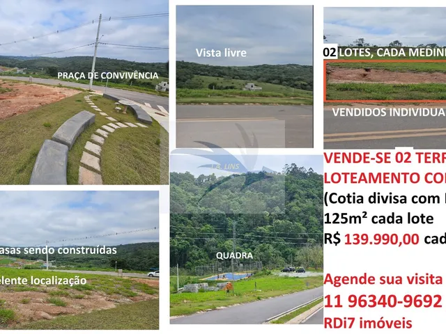 Imagem: O terreno possui 125m² de Área e está localizado em