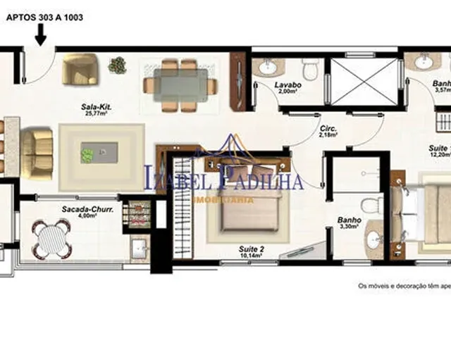 Imagem 6: Ilha Ventura - Apartamento Alto Padrão na Trindade, Florianópolis/Sc