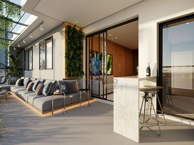 Imagem 7: Apartamento de 84,3m² no São Vicente Home Clube