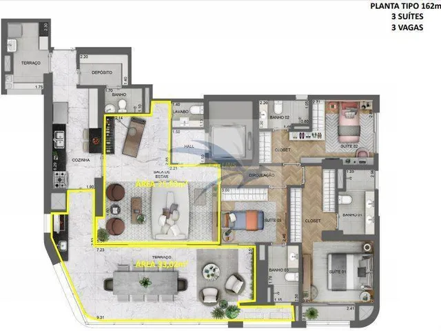 Imagem 14: Apartamento À Venda no Bairro Chácara Santo Antônio (Zona Sul) - São Paulo/Sp, Zona Sul