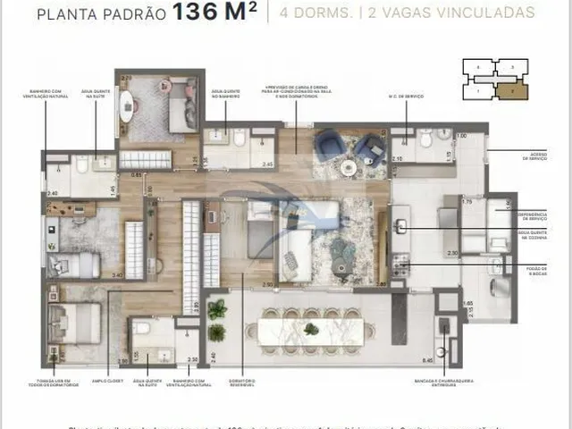 Imagem 8: Apartamento Alto Padrão Zona Sul