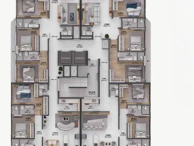 Imagem 4: Splendore Apartamento com 3 dormitórios