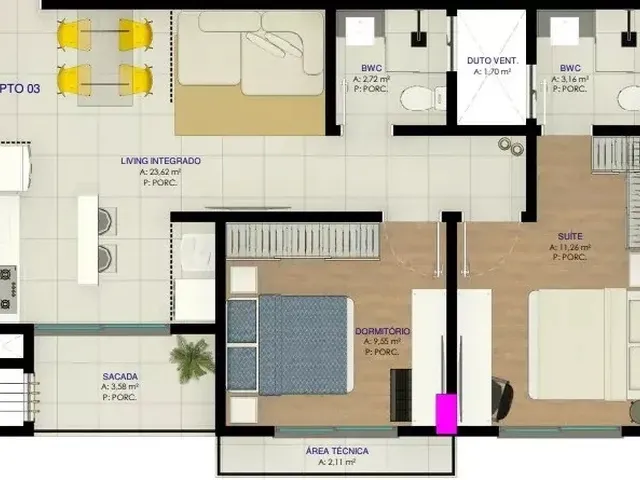 Imagem 2: Aspen Towers - Fase 2