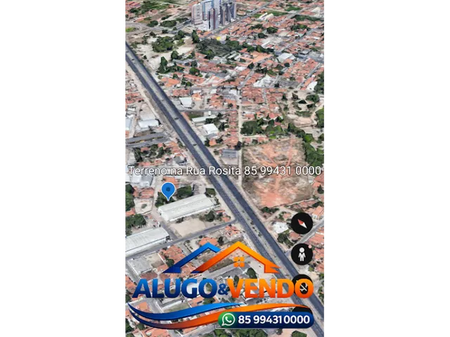 Imagem 3: Terreno à Venda no Barroso – Fortaleza-Ce - KM 8 da BR 116 - Rua Rosita-Bairro-Barroso
