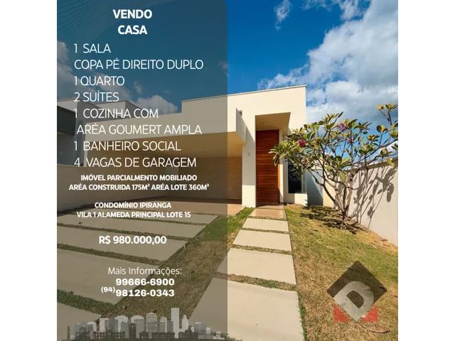 Imagem: Vendo Casa Condominio Ipiranga