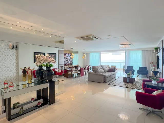 Imagem 6: Apartamento Frente Mar 4 Suítes, 3 Vagas, Lazer Completo na Praia de Itapuã