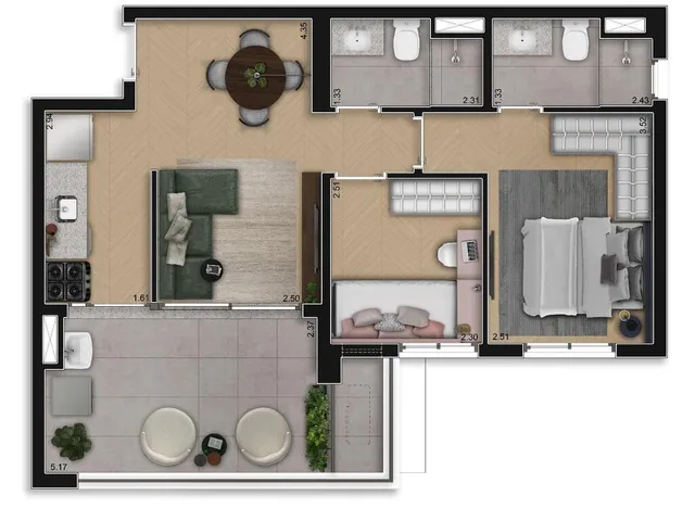 Imagem 11: Apartamento À Venda no Bairro Aclimação - São Paulo/Sp