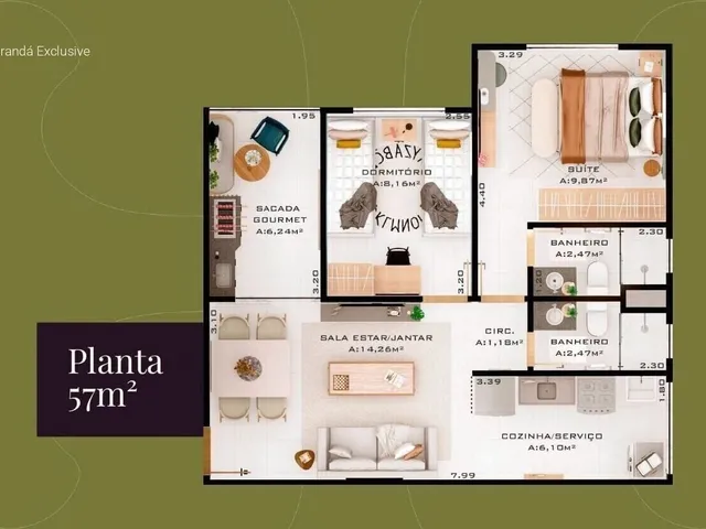Imagem 10: Apartamento À Venda no Torres Jacarandá Exclusive