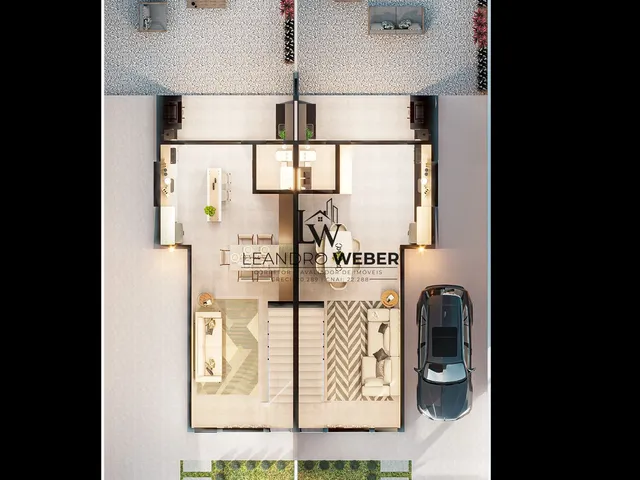 Imagem 11: Sobrado 3 Dormitórios - 139,56m² - São José - SC