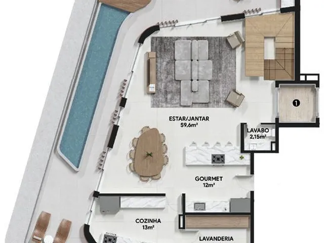 Imagem 14: Zen Apartamento com 3 dormitórios