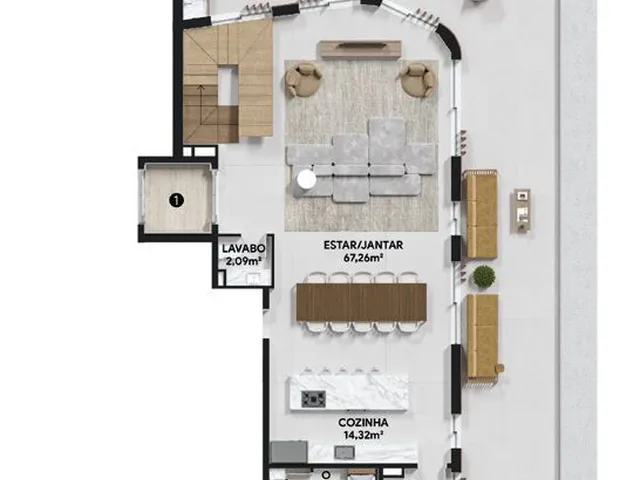 Imagem 16: Zen Apartamento com 3 dormitórios