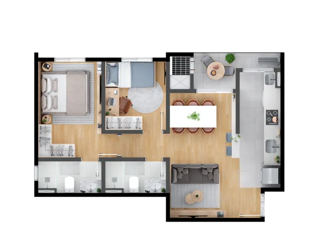 Imagem 9: Meo Hauer Apartamento com 2 dormitórios
