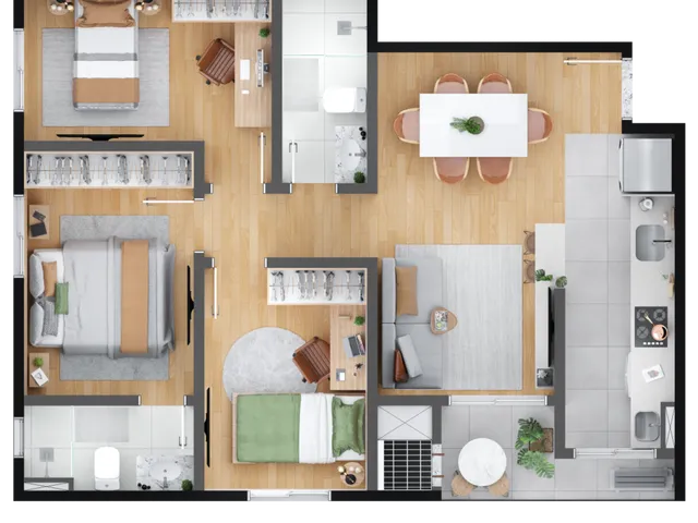 Imagem 10: Meo Hauer Apartamento com 2 dormitórios