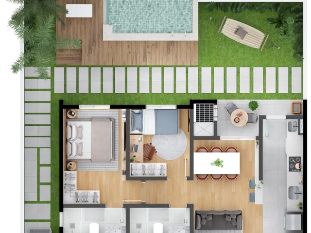 Imagem 12: Meo Hauer Apartamento com 2 dormitórios