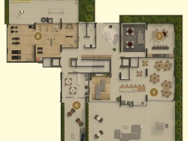 Imagem 6: Cobertura exclusiva à venda em Curitiba-PR, Campo Comprido: 3 quartos, 3 suítes, 3
