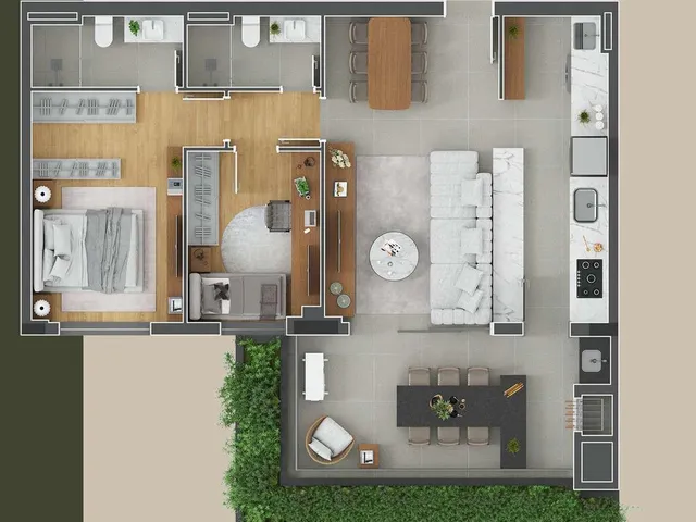 Imagem 2: APARTAMENTO RESIDENCIAL em Curitiba - PR, Alto da Glória