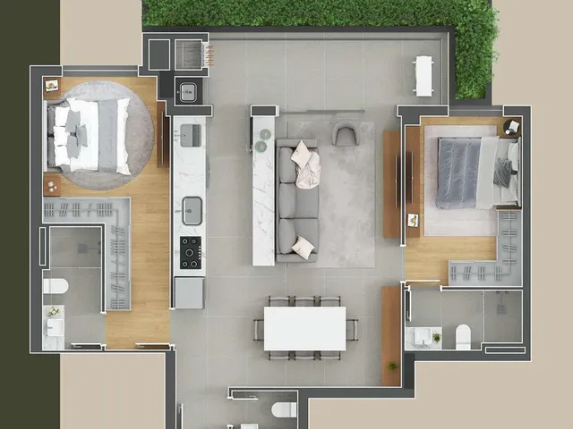 Imagem 3: APARTAMENTO RESIDENCIAL em Curitiba - PR, Alto da Glória