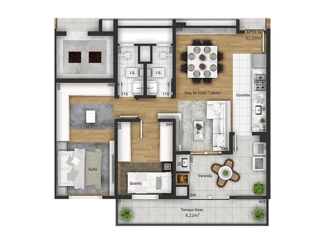Imagem 10: Sollaris Residencial