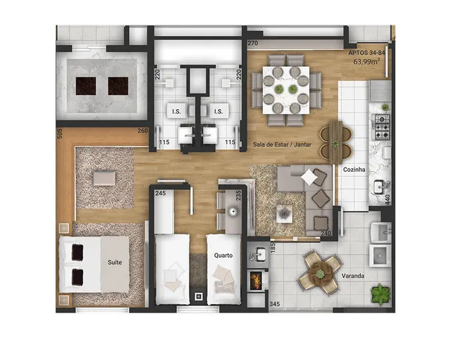 Imagem 11: Sollaris Residencial