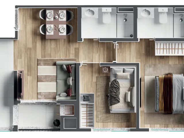 Imagem 2: APARTAMENTO RESIDENCIAL em Curitiba - PR, Prado Velho