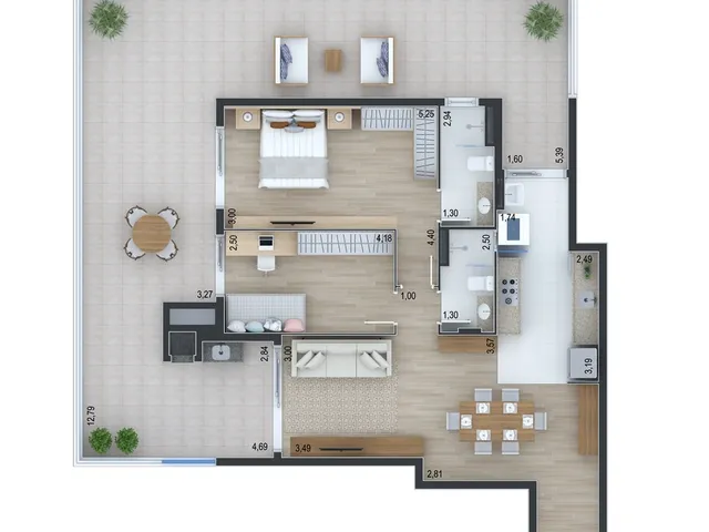 Imagem 4: APARTAMENTO RESIDENCIAL em Curitiba - PR, Ahú