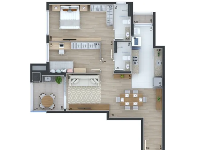 Imagem 5: APARTAMENTO RESIDENCIAL em Curitiba - PR, Ahú