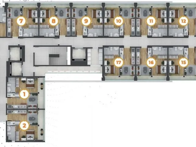 Imagem 6: APARTAMENTO RESIDENCIAL em Curitiba - PR, Centro
