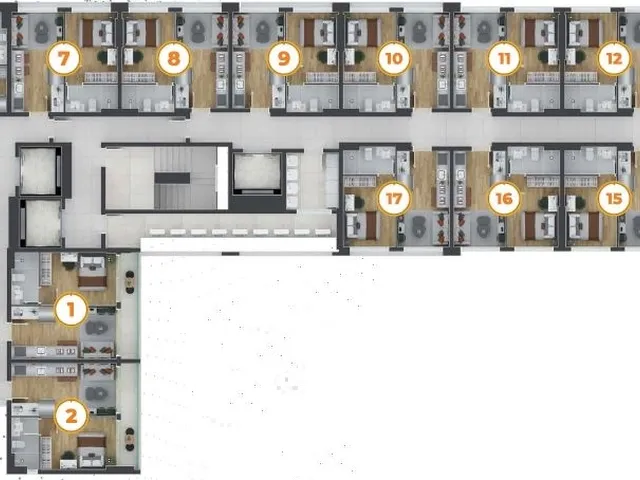Imagem 9: APARTAMENTO RESIDENCIAL em Curitiba - PR, Centro