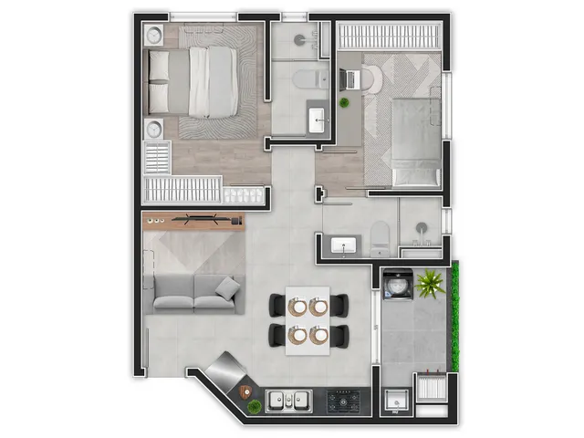 Imagem 2: APARTAMENTO RESIDENCIAL em Curitiba - PR, Bom Retiro