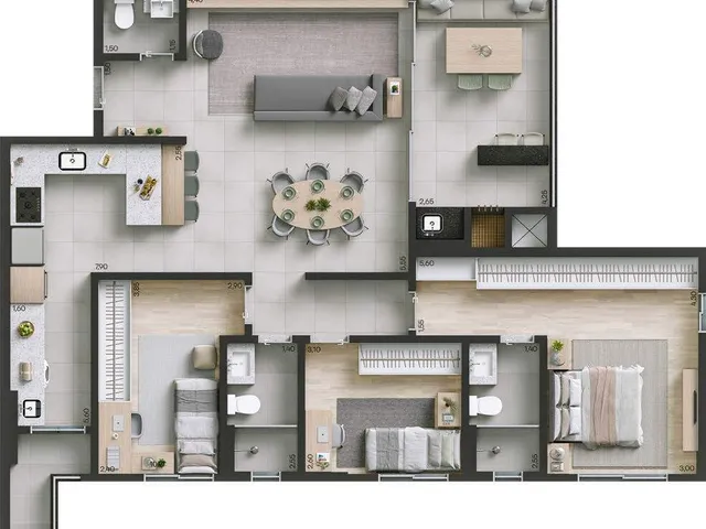 Imagem 9: APARTAMENTO RESIDENCIAL em Curitiba - PR, Alto da Rua XV