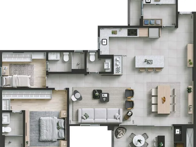 Imagem 11: APARTAMENTO RESIDENCIAL em Curitiba - PR, Alto da Rua XV