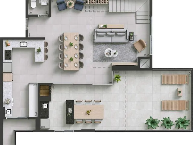 Imagem 16: APARTAMENTO RESIDENCIAL em Curitiba - PR, Alto da Rua XV